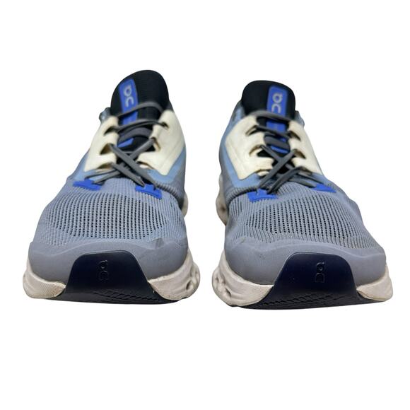 On Running Cloudstratus Sneakers Textile Swiss Engineering Blue Mens Size 9.5 - Picture 2 of 12